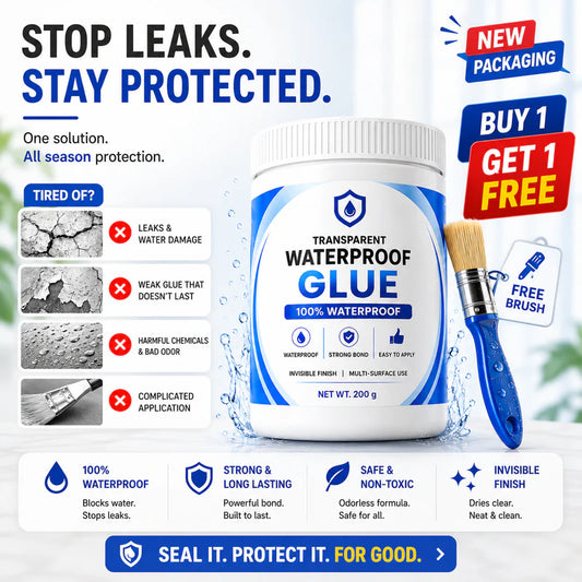 LeakGuard™ Waterproof Sealant Glue | Buy 1 Get 1 FREE + Free Brush "