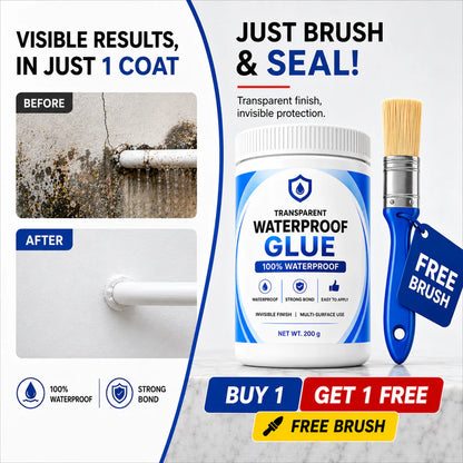 LeakGuard™ Waterproof Sealant Glue | Buy 1 Get 1 FREE + Free Brush "
