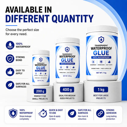 LeakGuard™ Waterproof Sealant Glue | Buy 1 Get 1 FREE + Free Brush "