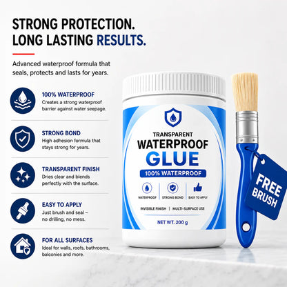 LeakGuard™ Waterproof Sealant Glue | Buy 1 Get 1 FREE + Free Brush "