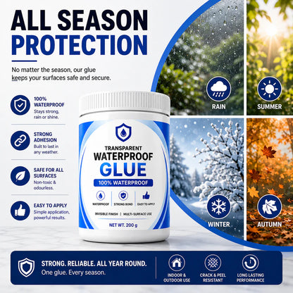 LeakGuard™ Waterproof Sealant Glue | Buy 1 Get 1 FREE + Free Brush "